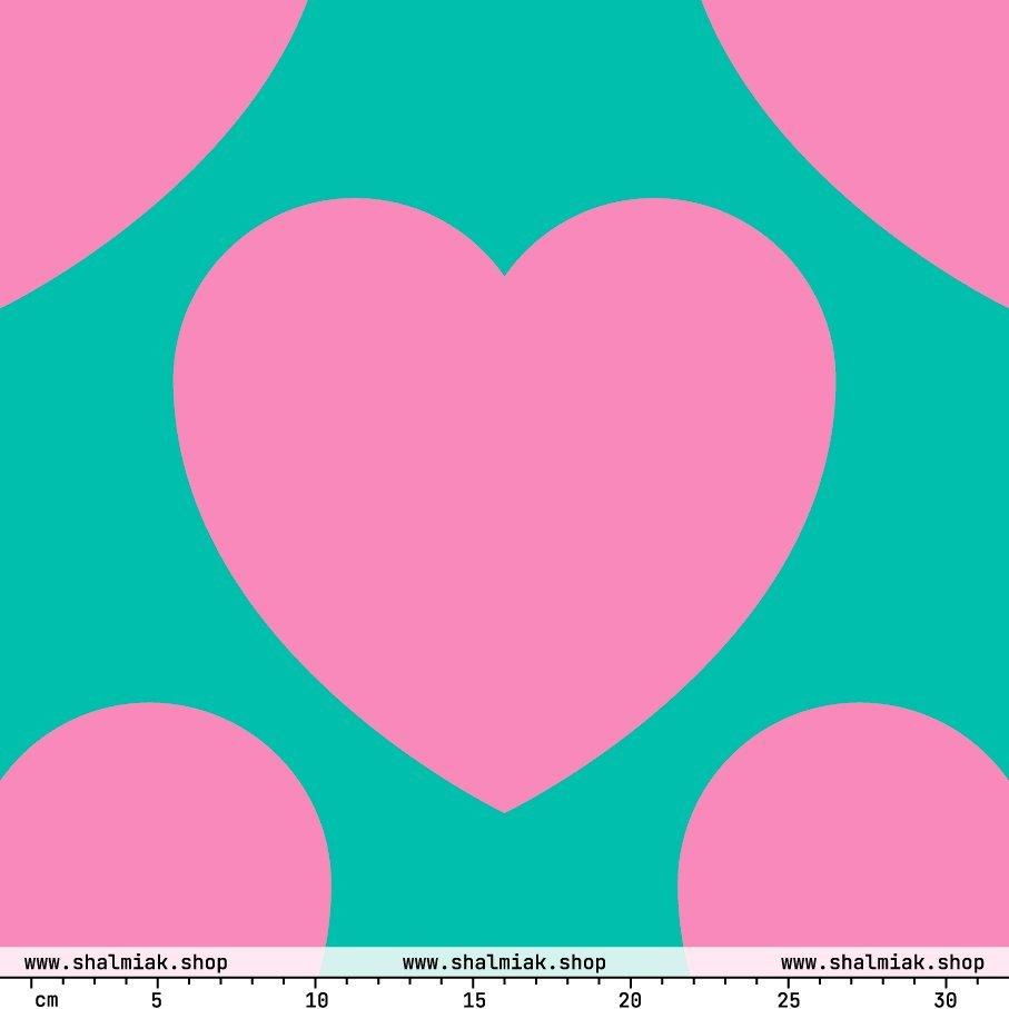 ELLIE LOVE pink mint XL | SHALMIAK