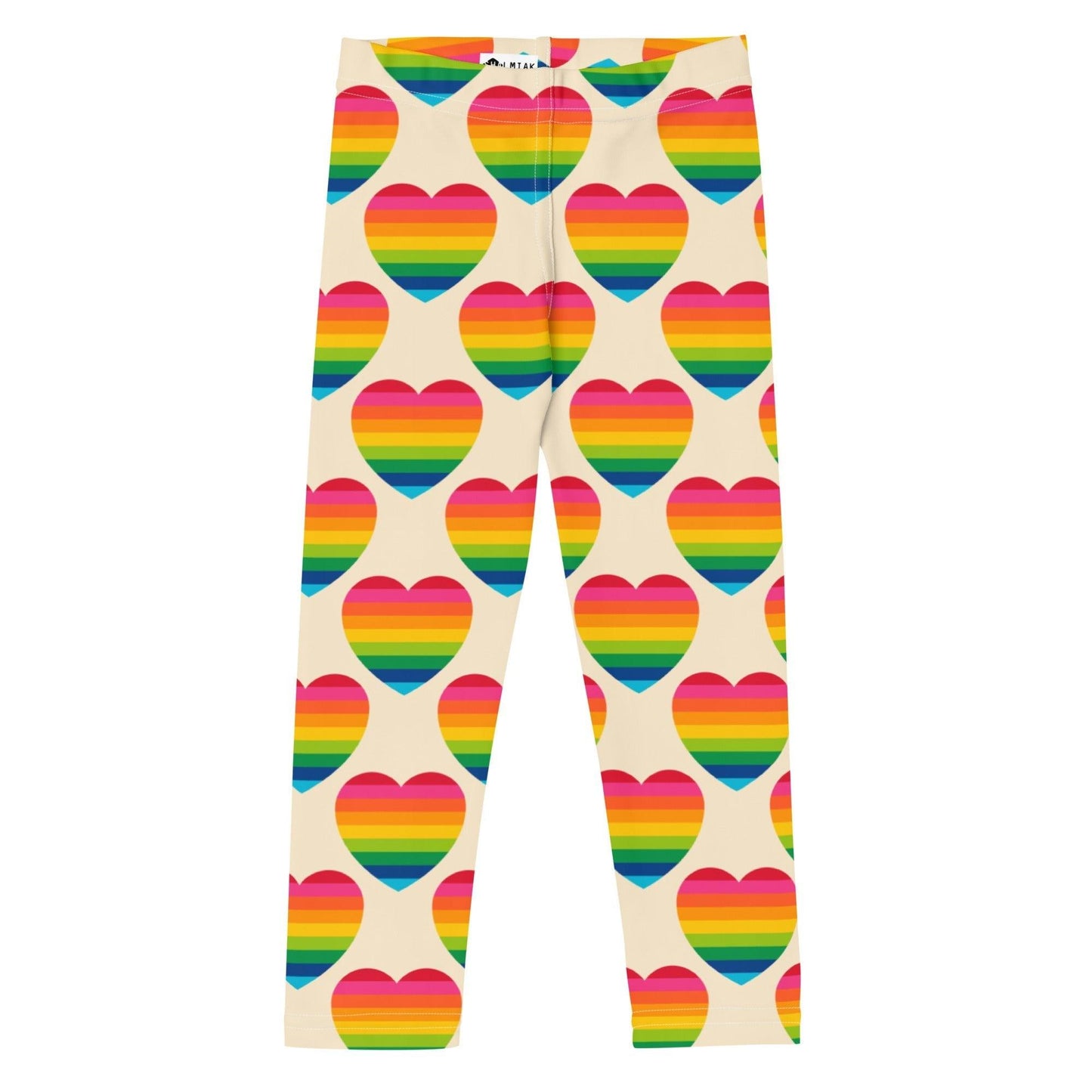 ELLIE LOVE rainbow -2- Kids' Leggings | SHALMIAK