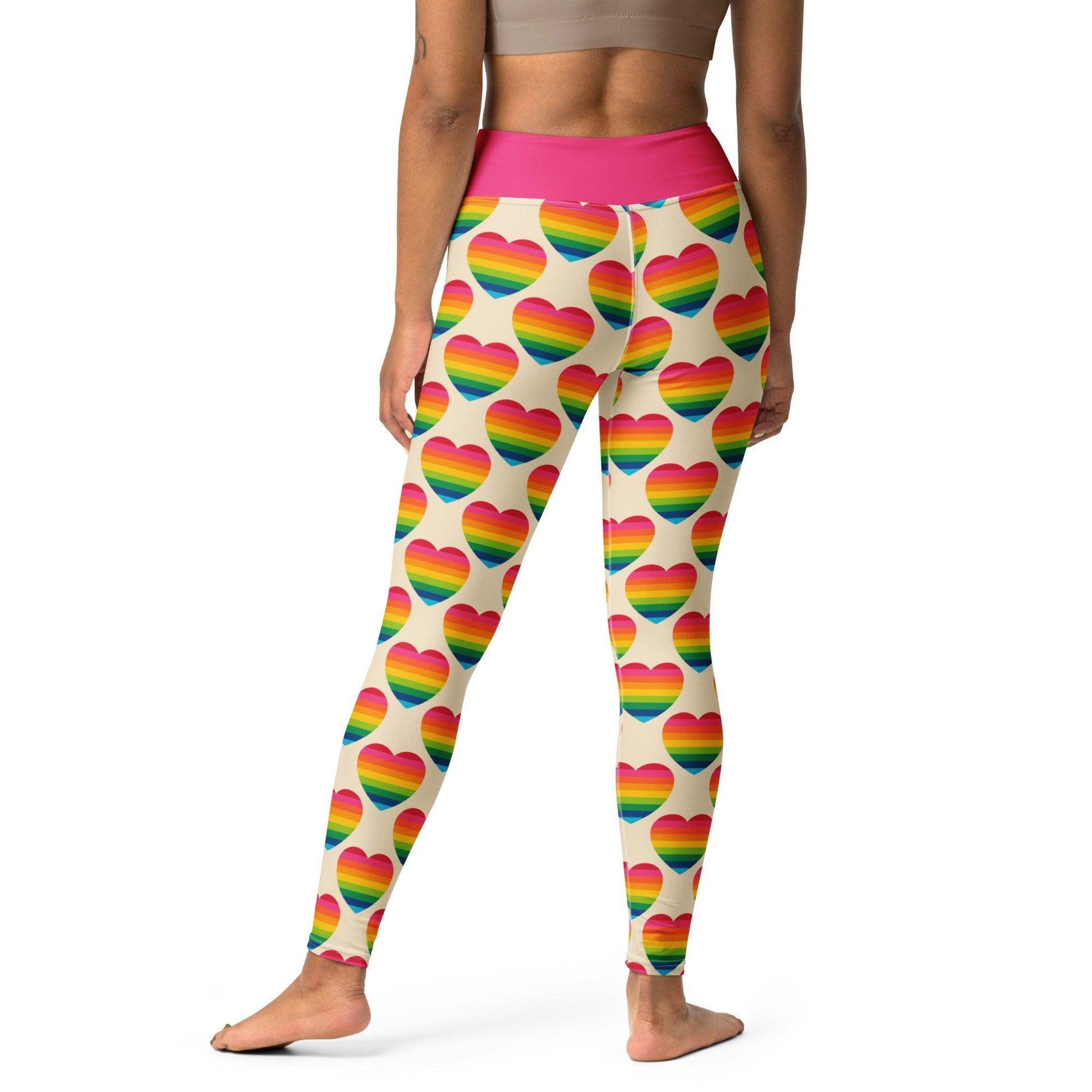ELLIE LOVE rainbow -2- Yoga Leggings | SHALMIAK