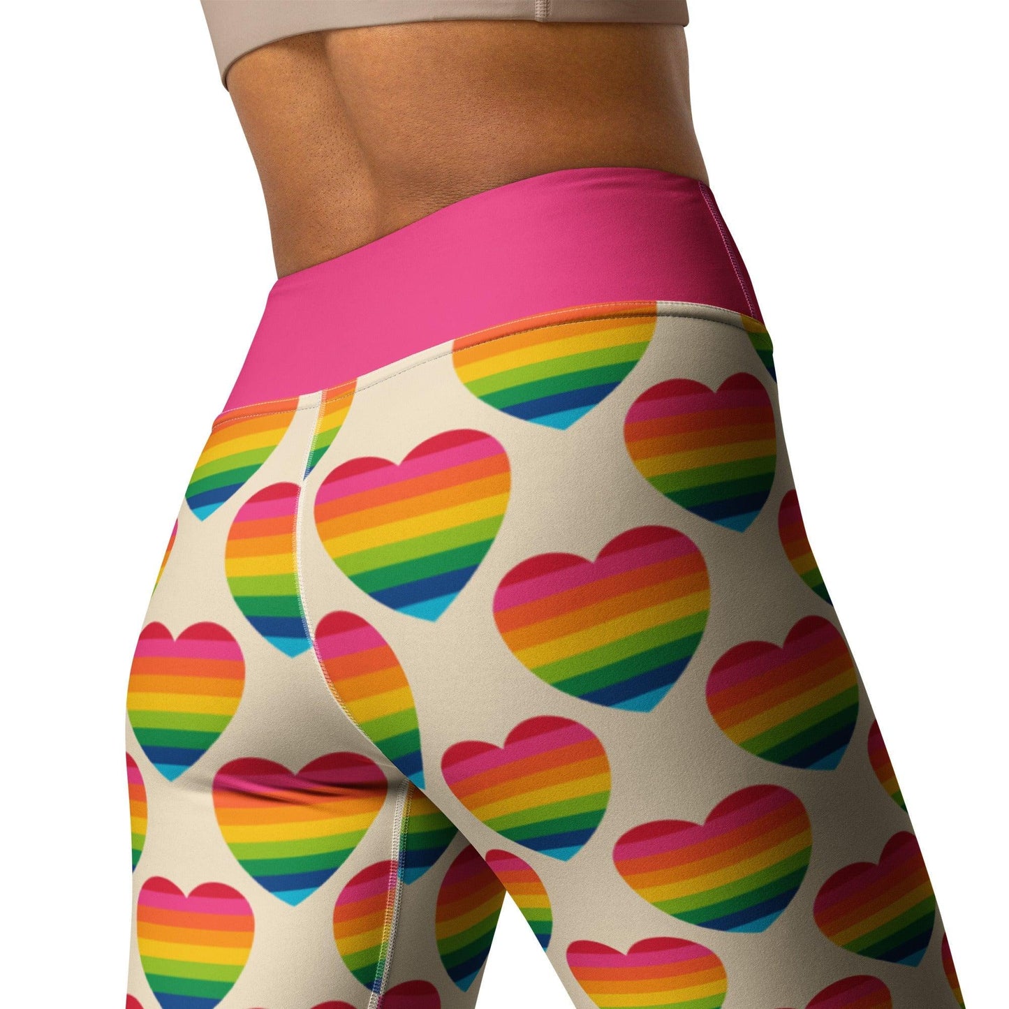 ELLIE LOVE rainbow -2- Yoga Leggings | SHALMIAK