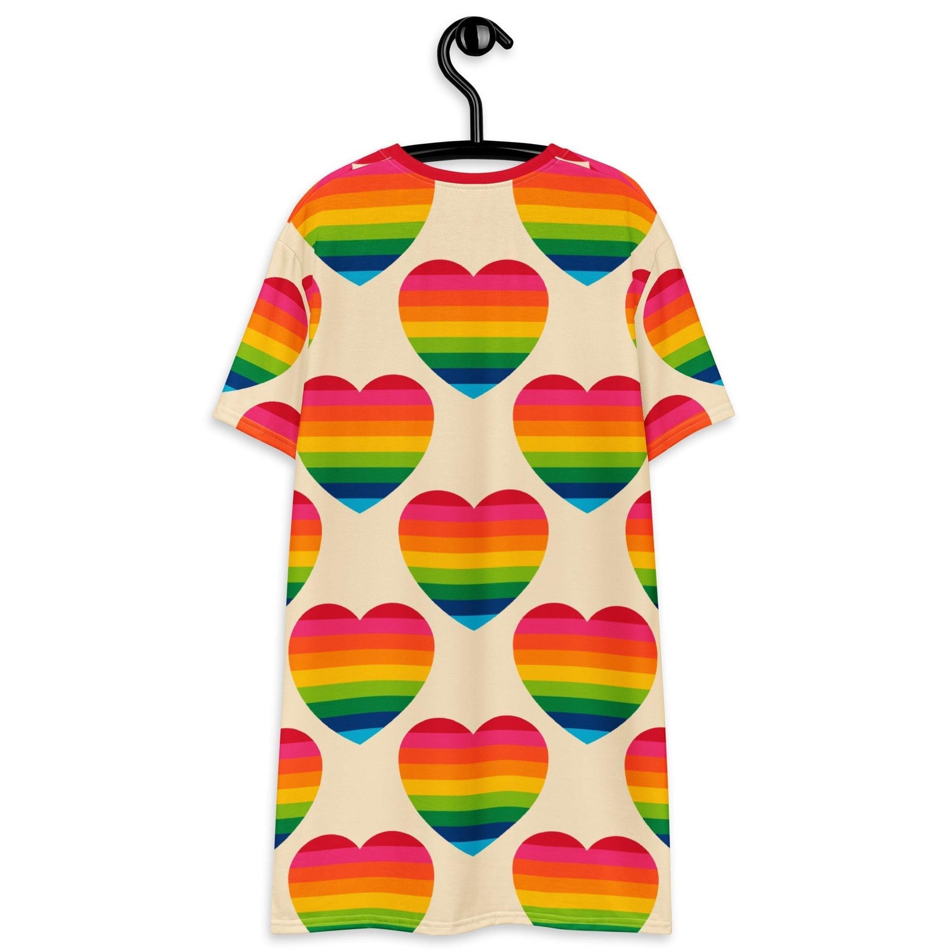 ELLIE LOVE rainbow - T-Shirt Dress | SHALMIAK