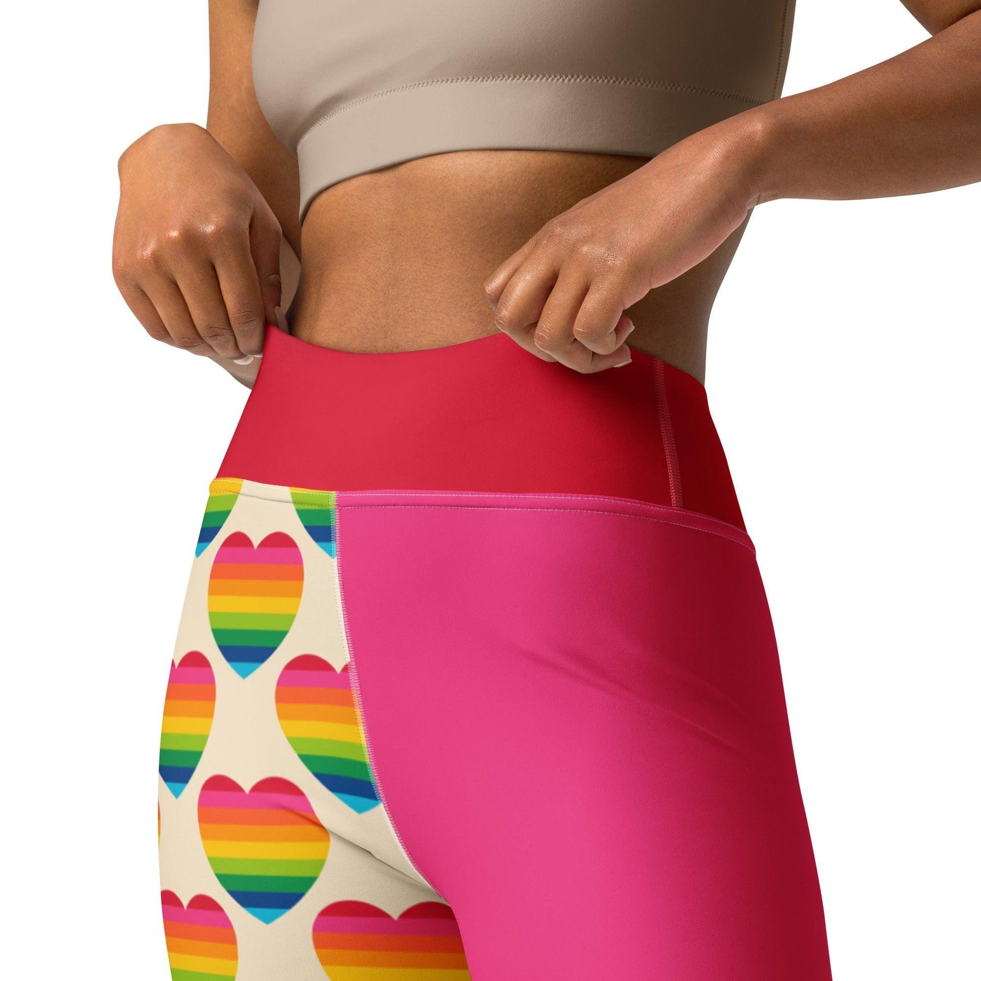 ELLIE LOVE rainbow - Yoga Leggings | SHALMIAK
