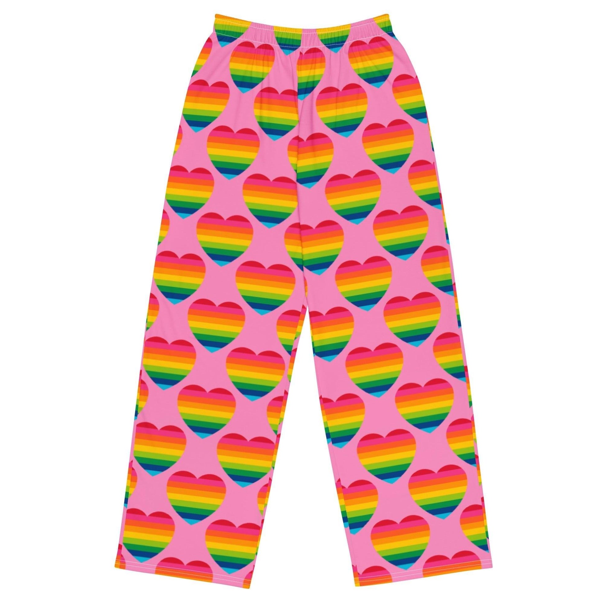 ELLIE LOVE rainbow pink - Pants | SHALMIAK