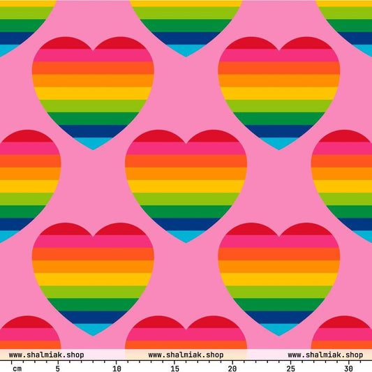 ELLIE LOVE rainbow pink | SHALMIAK