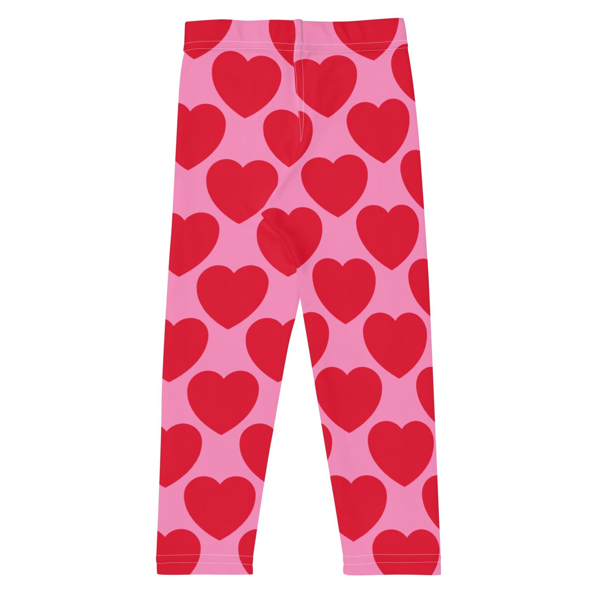 ELLIE LOVE red -2- Kids' Leggings | SHALMIAK