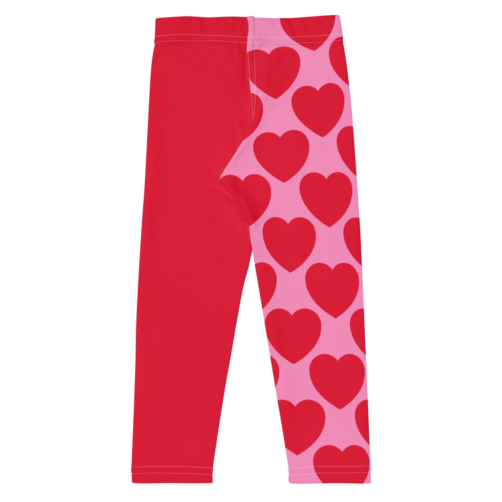 ELLIE LOVE red - Kids' Leggings | SHALMIAK