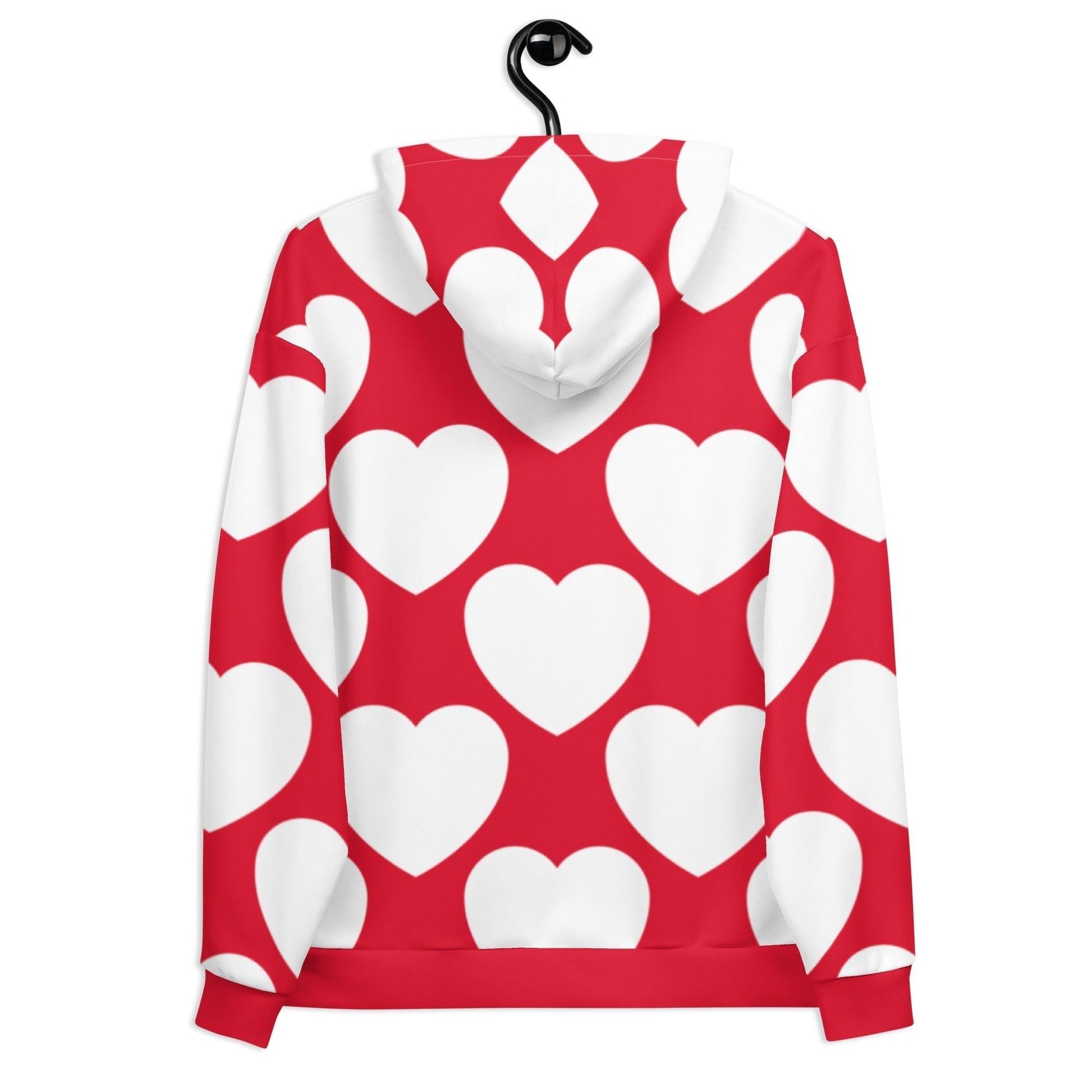 ELLIE LOVE red white - Hoodie