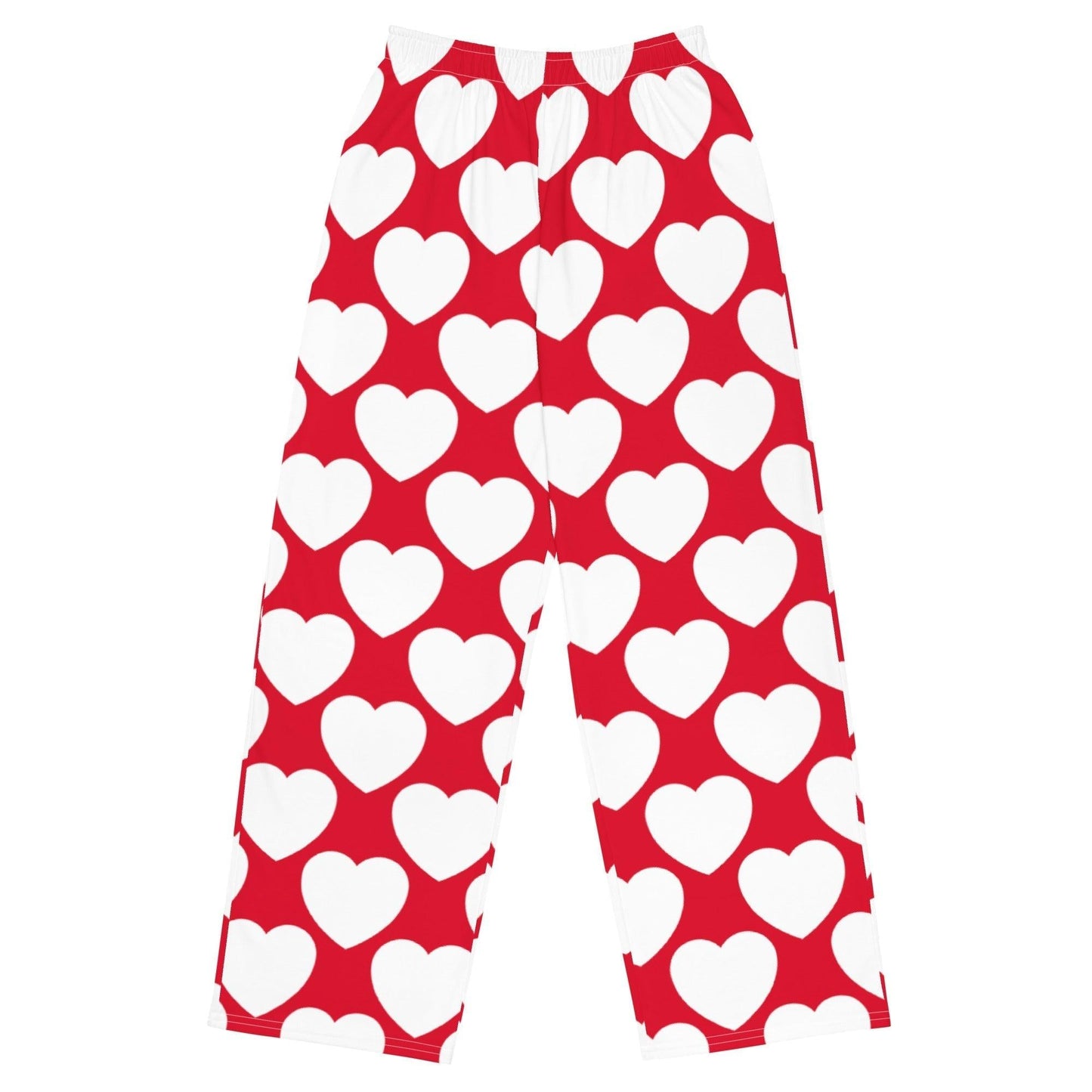 ELLIE LOVE red white - Pants | SHALMIAK