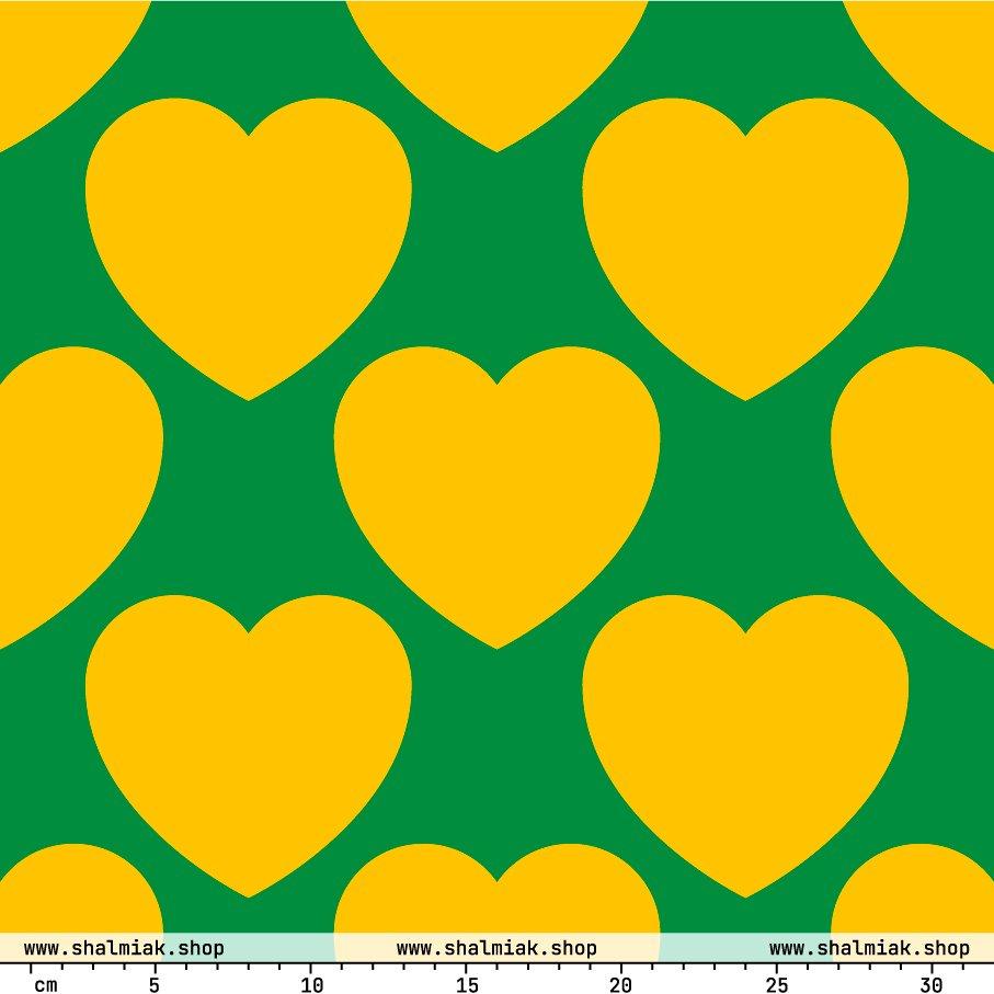 ELLIE LOVE yellow green | SHALMIAK