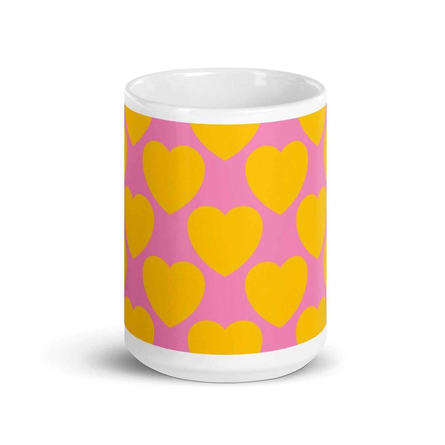 ELLIE LOVE yellow pink - Mug | SHALMIAK