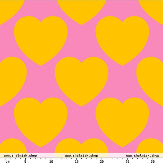 ELLIE LOVE yellow pink | SHALMIAK