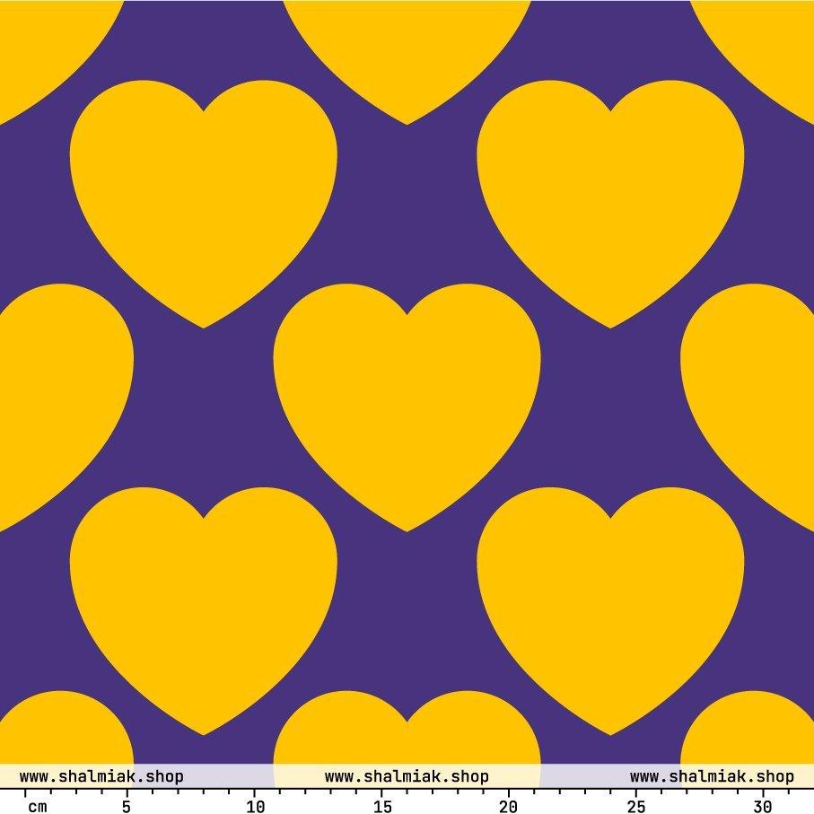 ELLIE LOVE yellow purple | SHALMIAK
