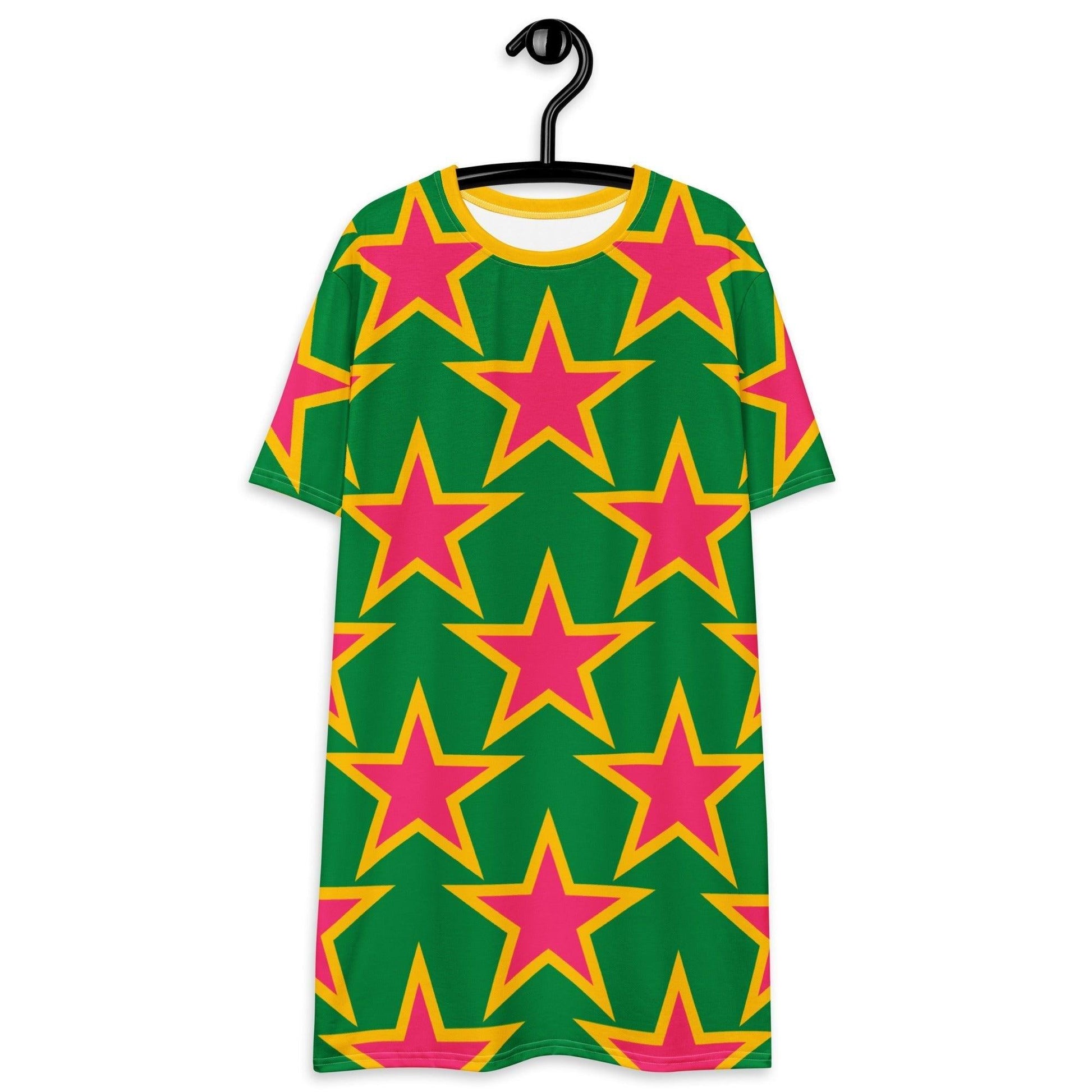 ELLIE STAR green - T-Shirt Dress | SHALMIAK