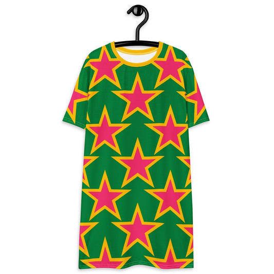 ELLIE STAR green - T-Shirt Dress | SHALMIAK