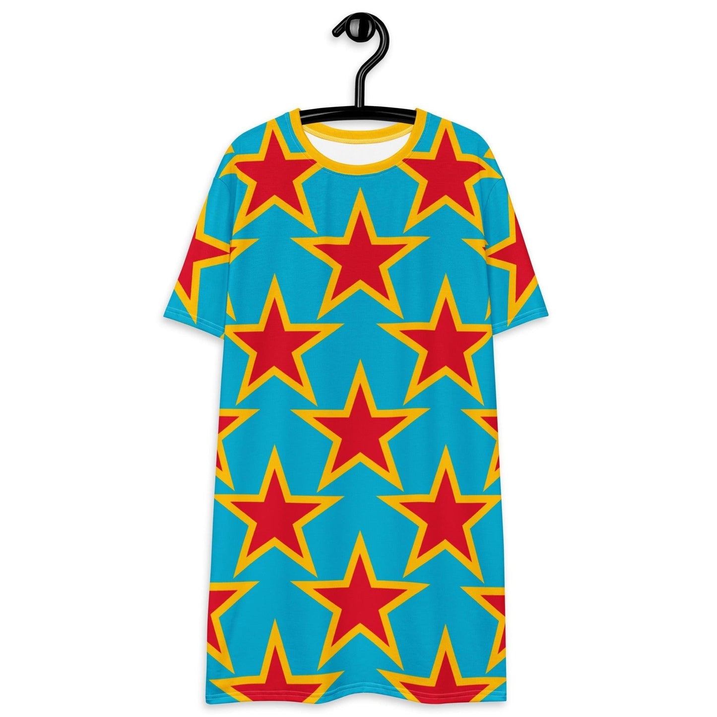 ELLIE STAR turquoise - T-Shirt Dress | SHALMIAK