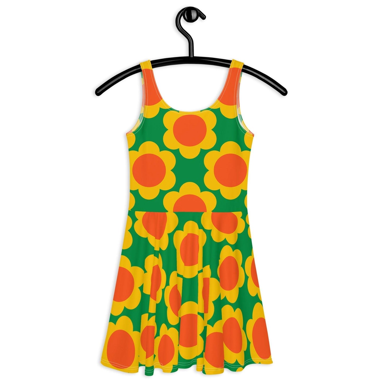 ELLIE green - Skater Dress | SHALMIAK