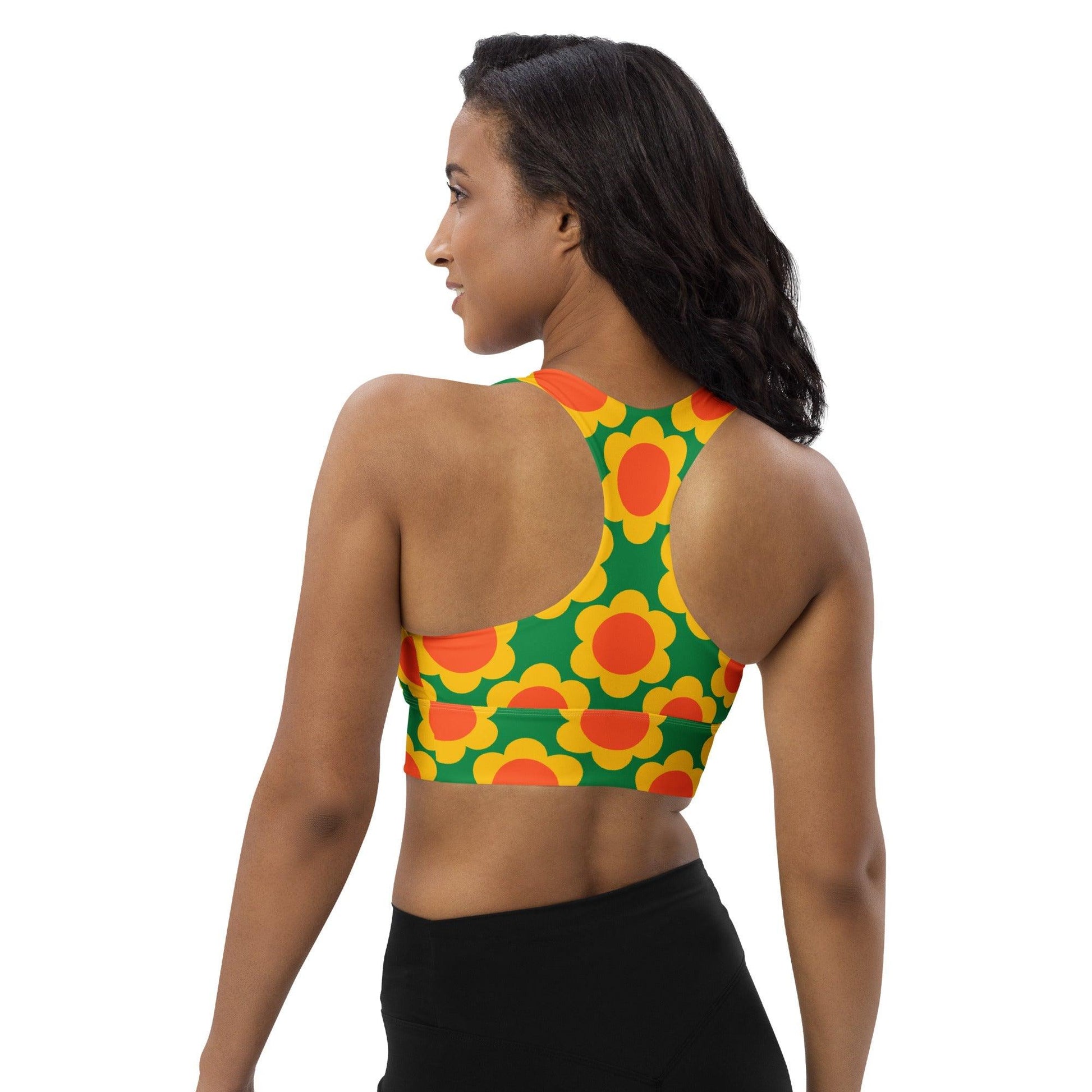 Sports Bra - ELLIE green | SHALMIAK