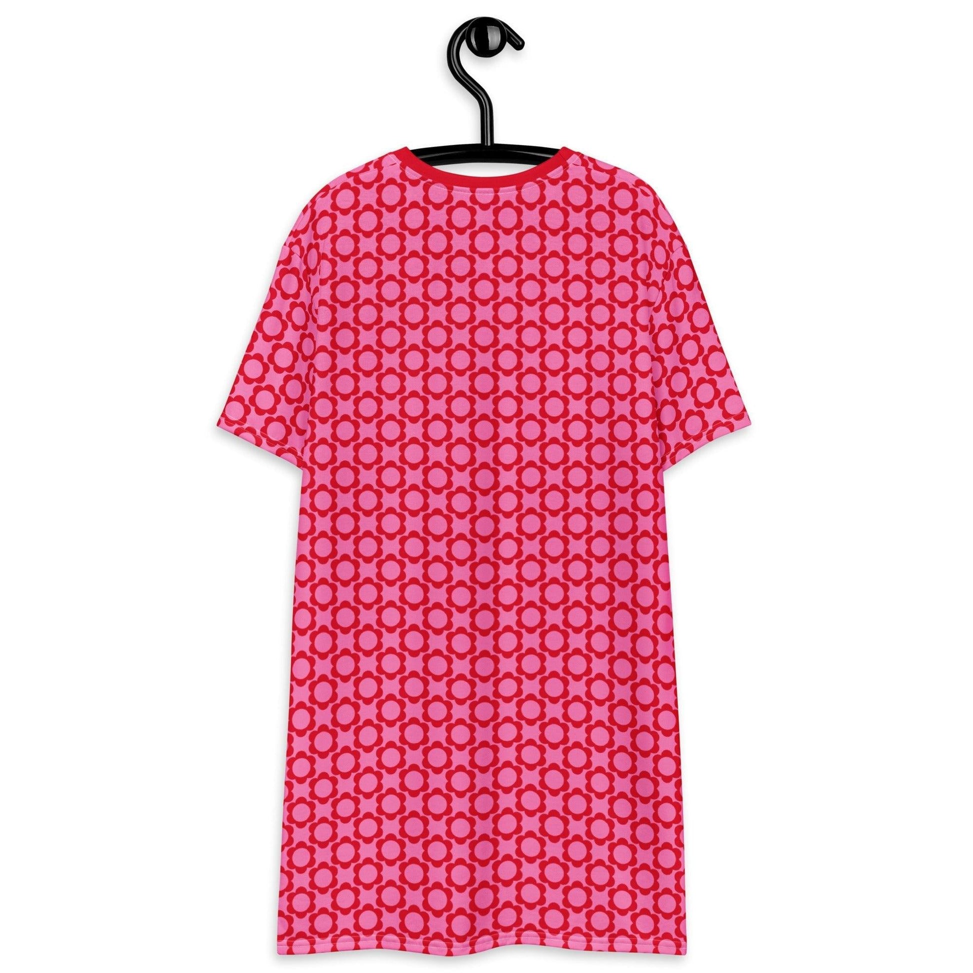 ELLIE mini red - T-Shirt Dress | SHALMIAK