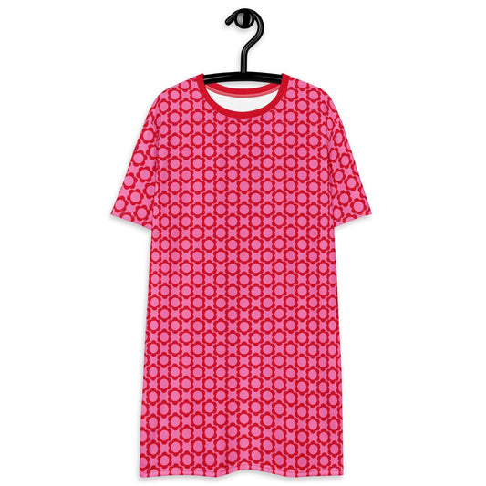 ELLIE mini red - T-Shirt Dress | SHALMIAK
