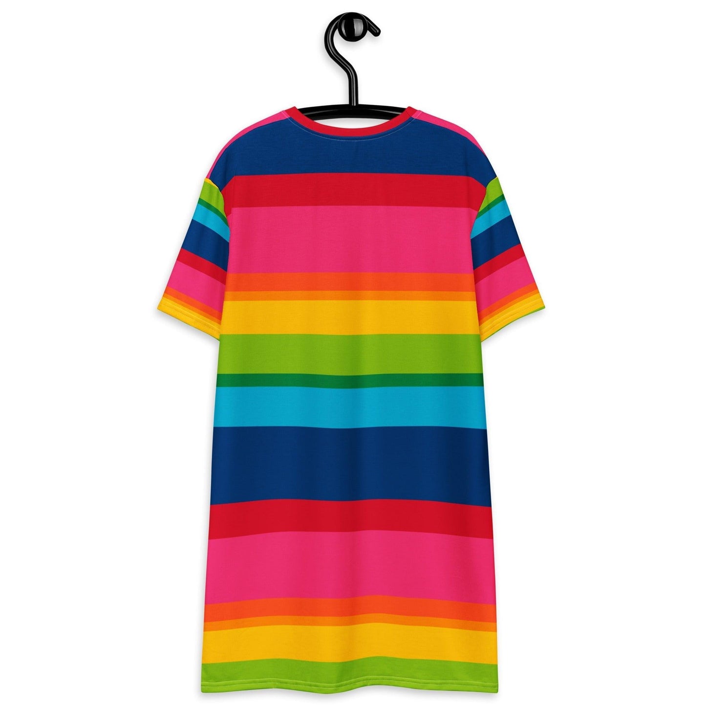 ELLIE rainbow stripe - T-Shirt Dress | SHALMIAK