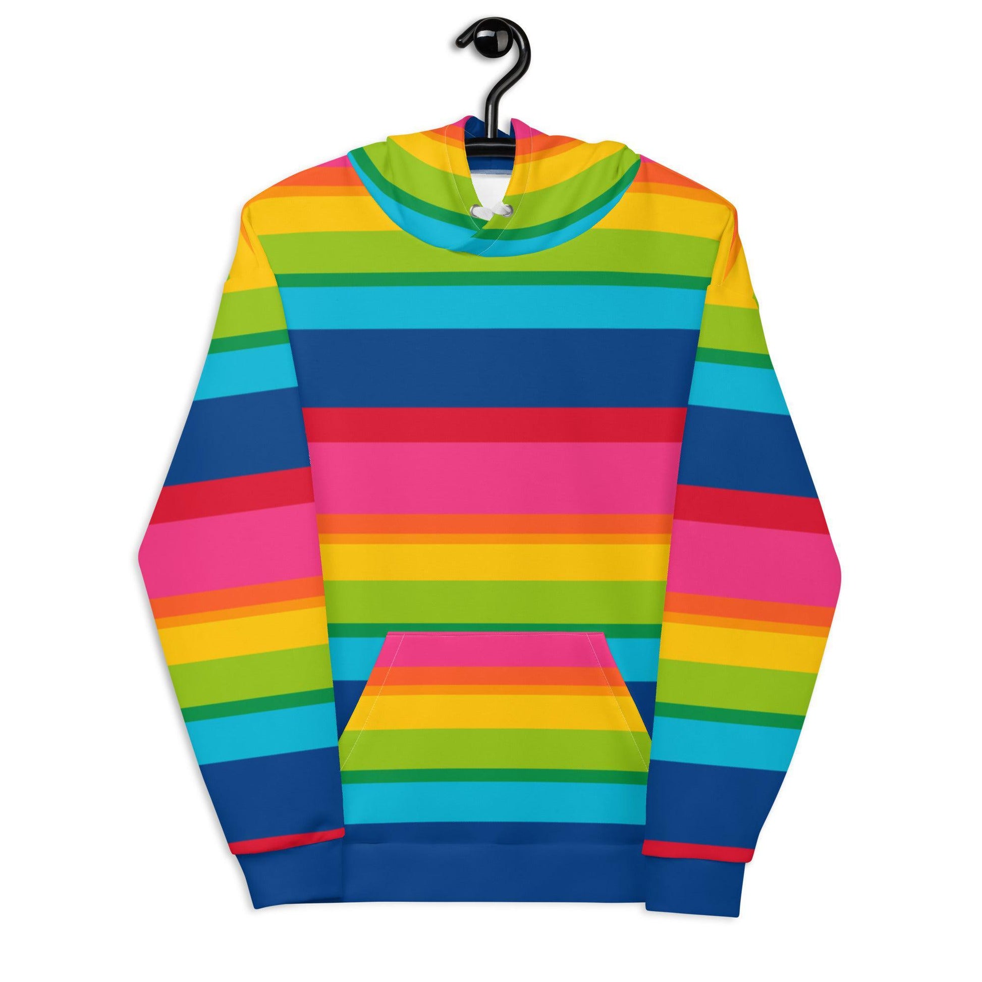 ELLIE rainbow stripe - Hoodie | SHALMIAK