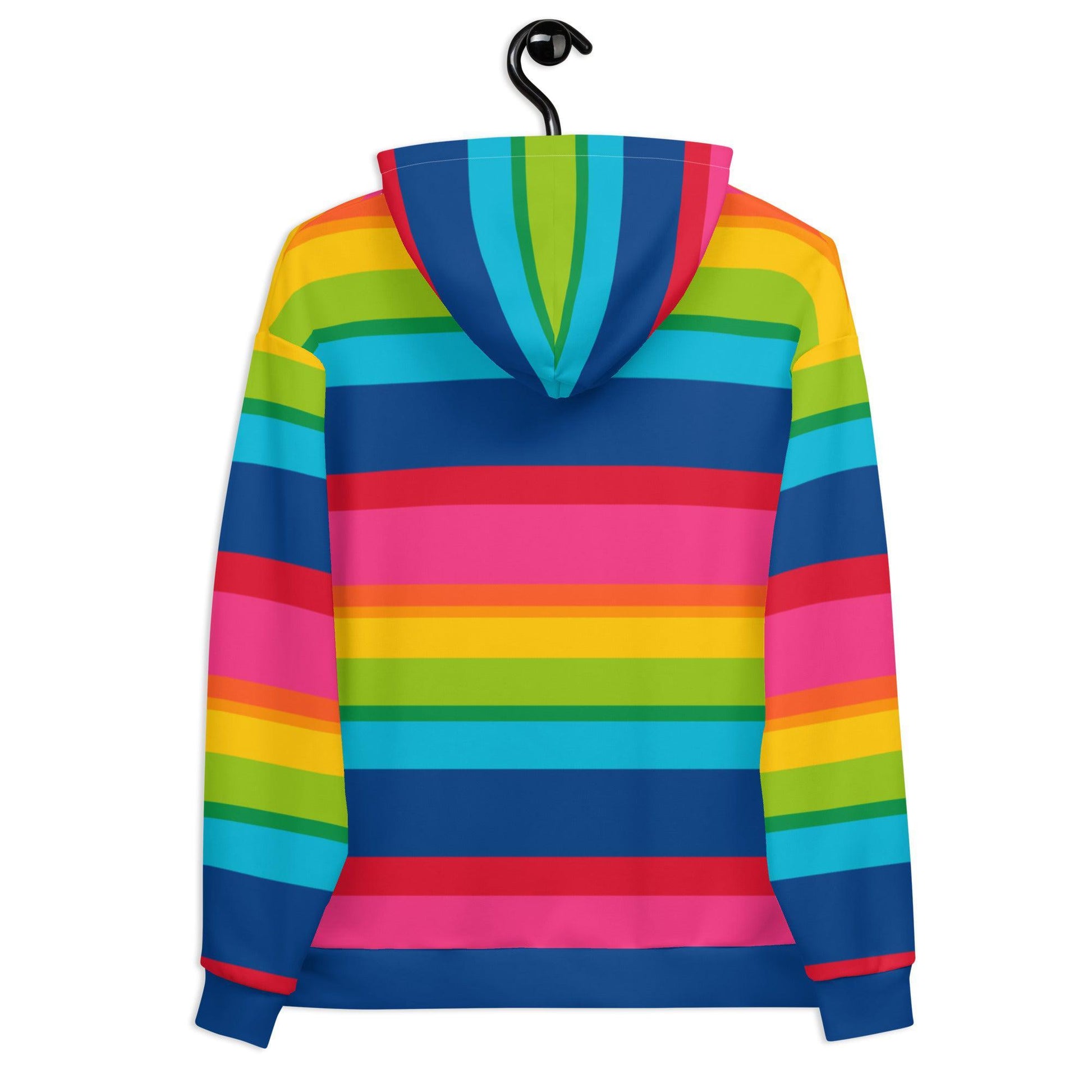 ELLIE rainbow stripe - Hoodie | SHALMIAK