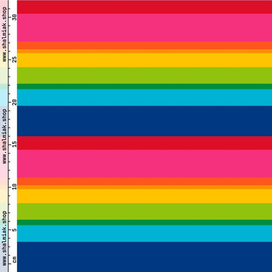 ELLIE rainbow stripe | SHALMIAK