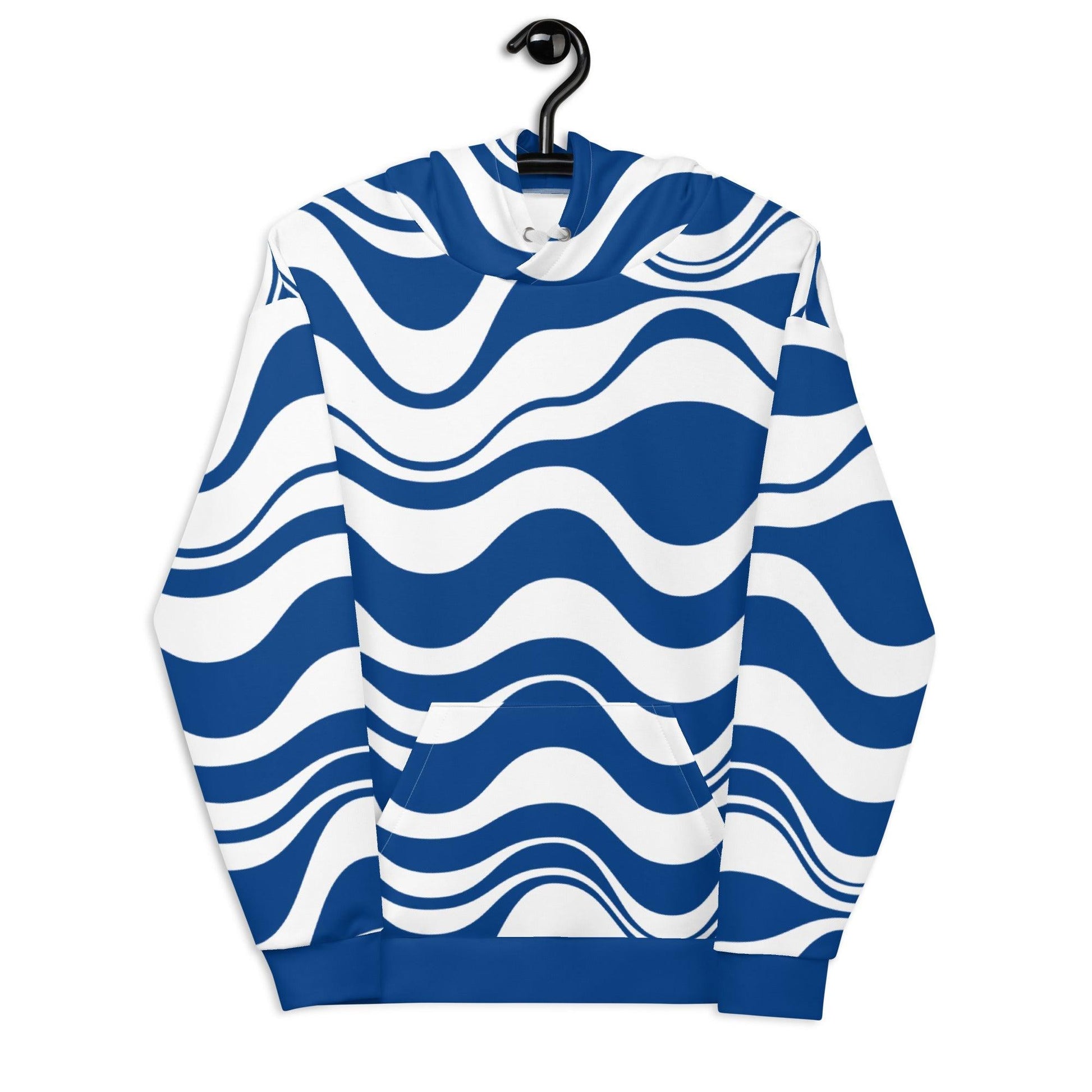 ENERGY WAVES blue - Hoodie | SHALMIAK