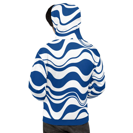 ENERGY WAVES blue - Hoodie | SHALMIAK