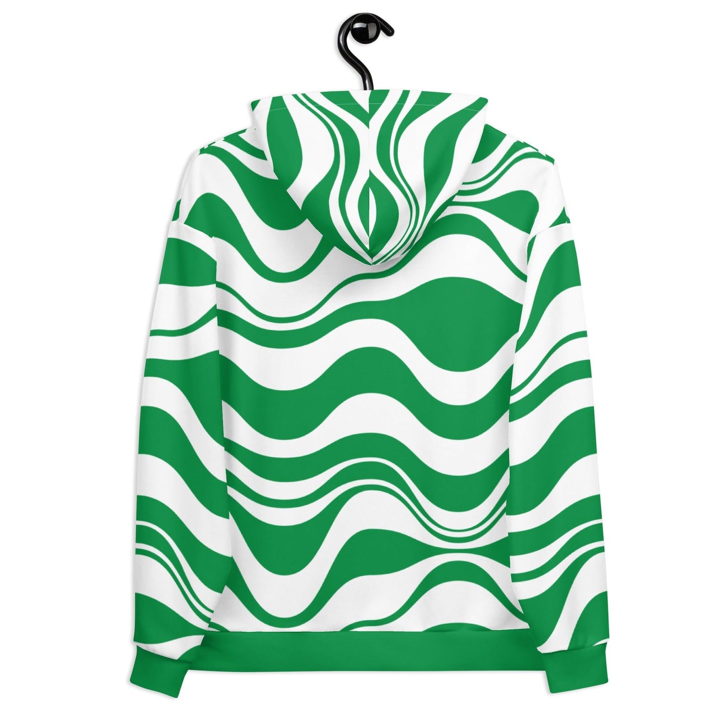 ENERGY WAVES green - Hoodie | SHALMIAK