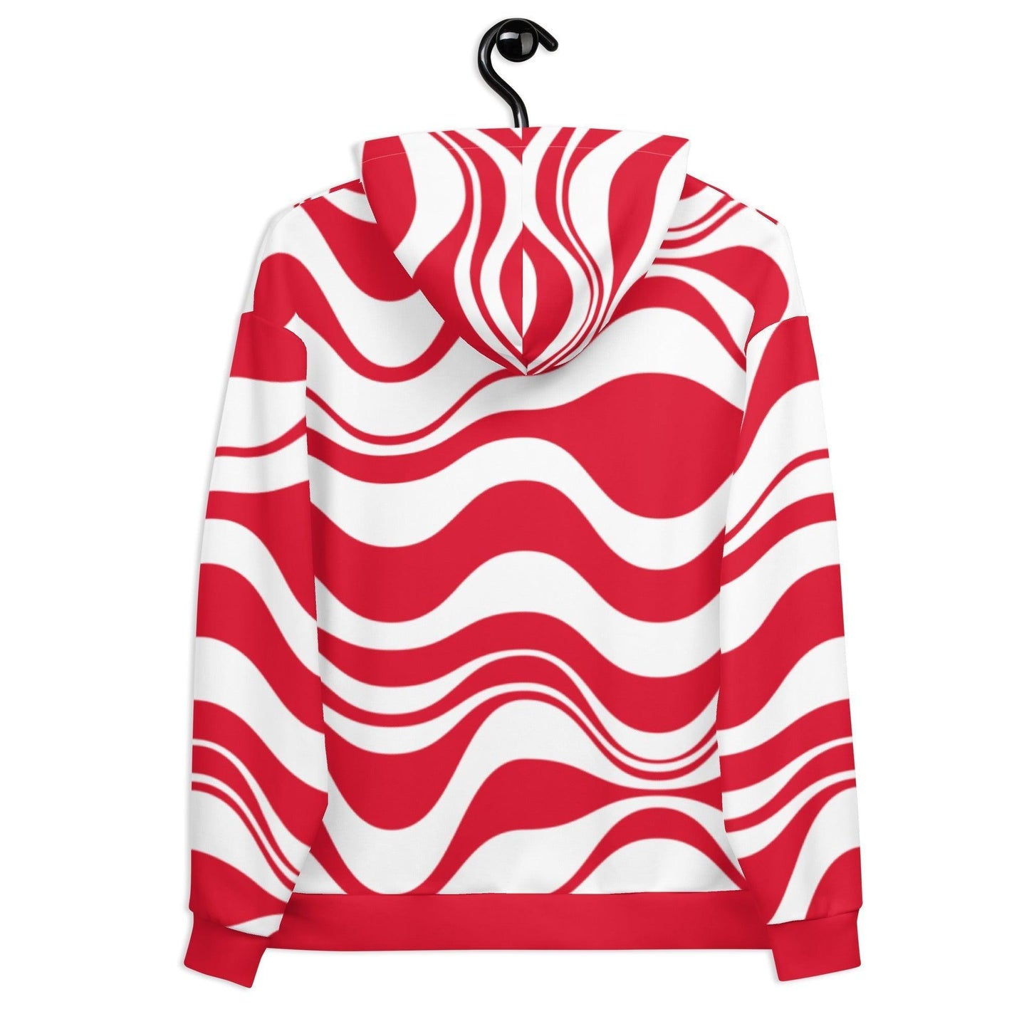 ENERGY WAVES red - Hoodie | SHALMIAK