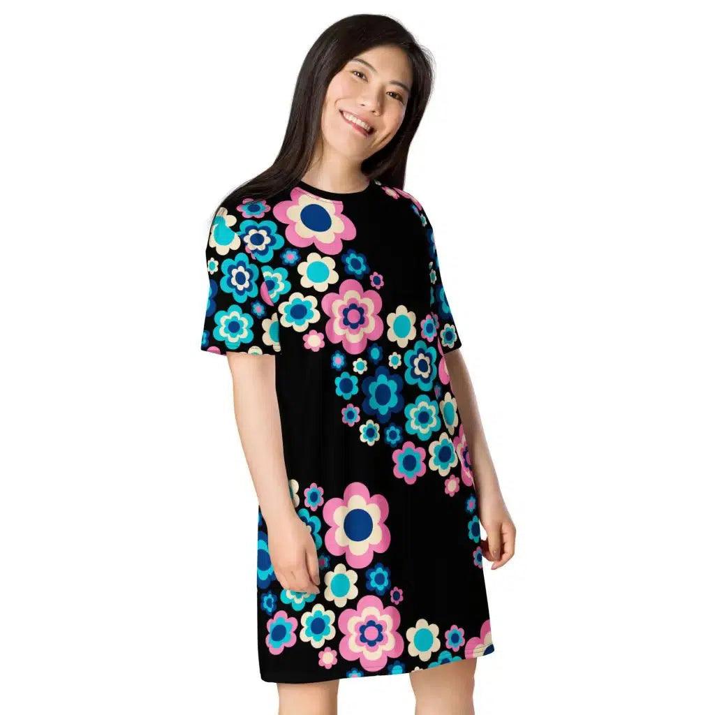 FLORA FOREVER sweet - T-Shirt Dress | SHALMIAK