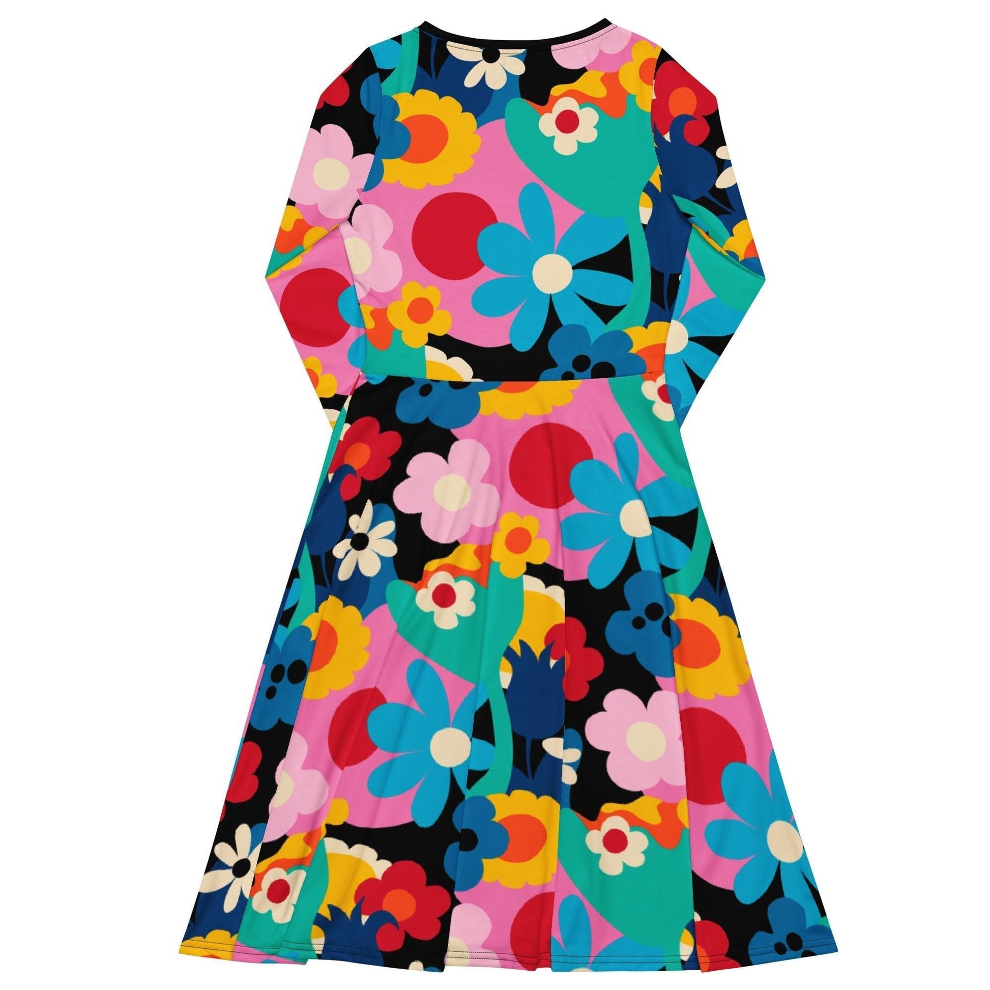 FLORALEI - Midi Dress With Pockets | SHALMIAK
