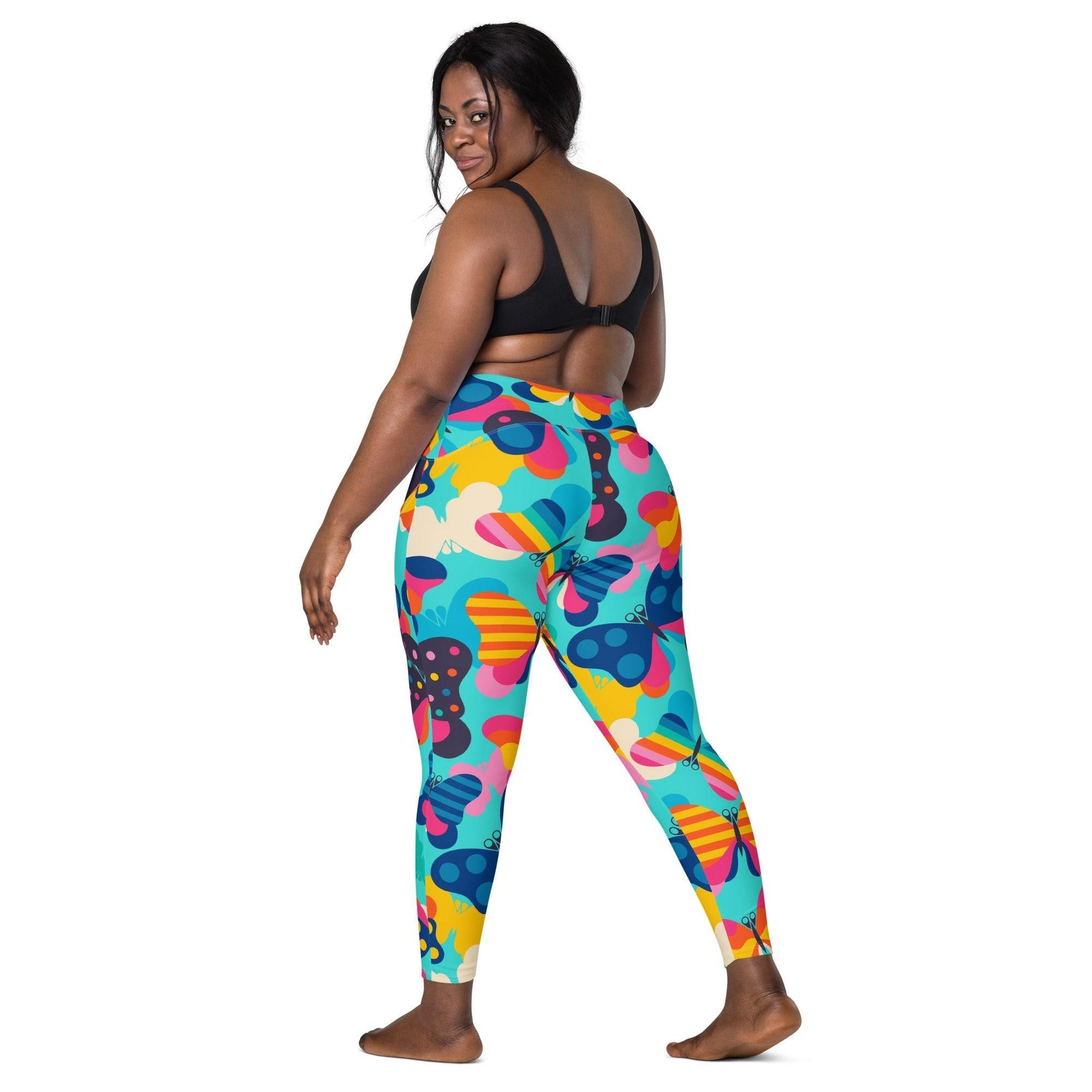 FLYRAVE turquoise - Leggings With Pockets | SHALMIAK