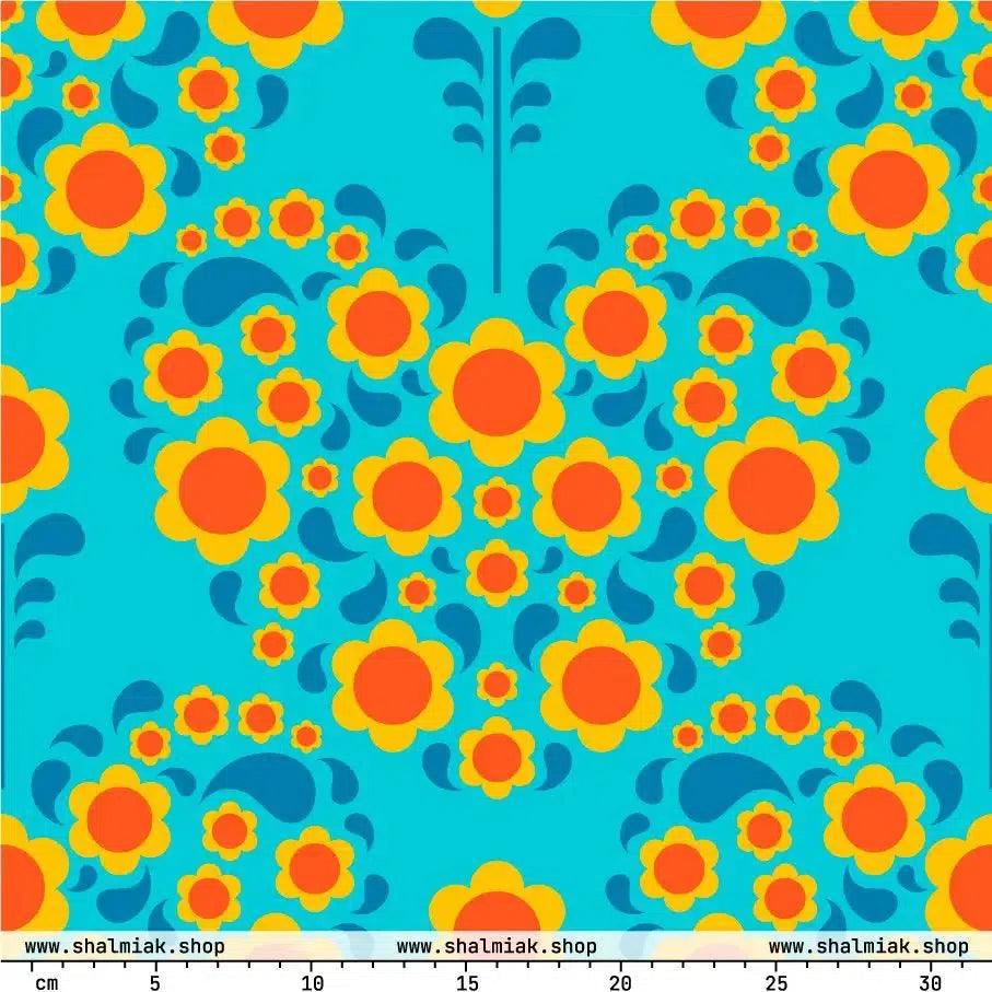 HEARTBEAT orange blue | SHALMIAK