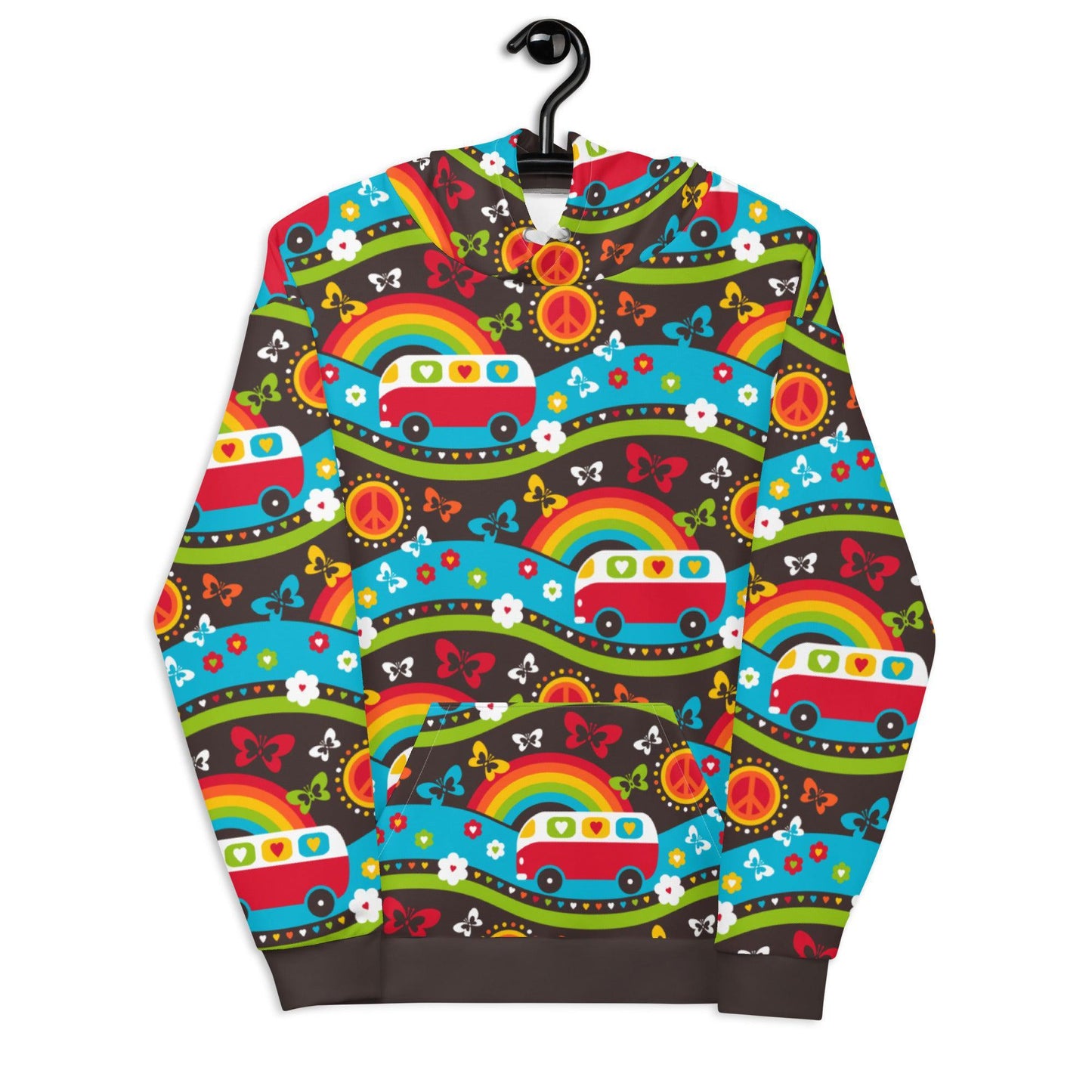 HIPPIE DAY rainbow - Hoodie | SHALMIAK