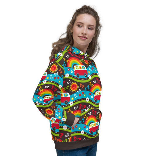 HIPPIE DAY rainbow - Hoodie | SHALMIAK
