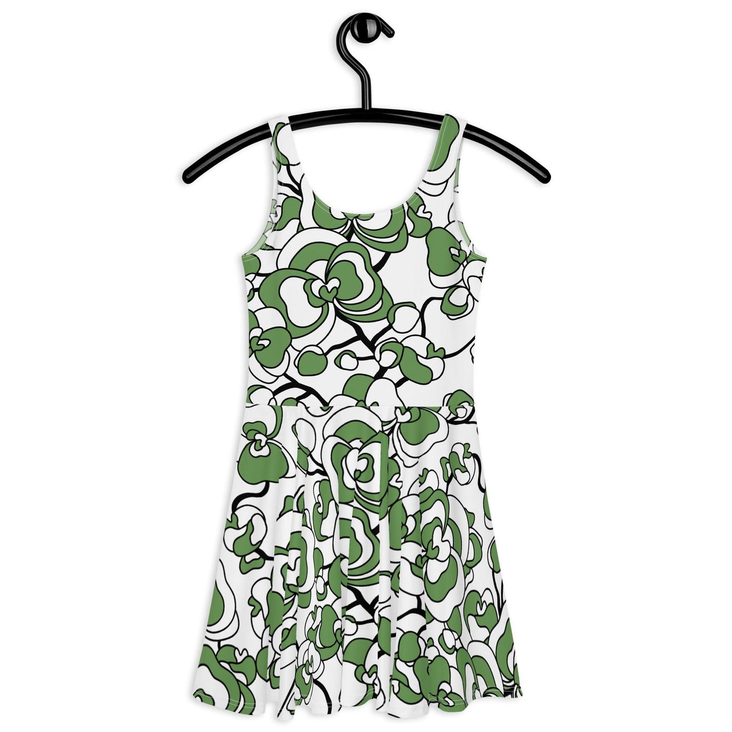 JUBILEE simply green - Skater Dress | SHALMIAK