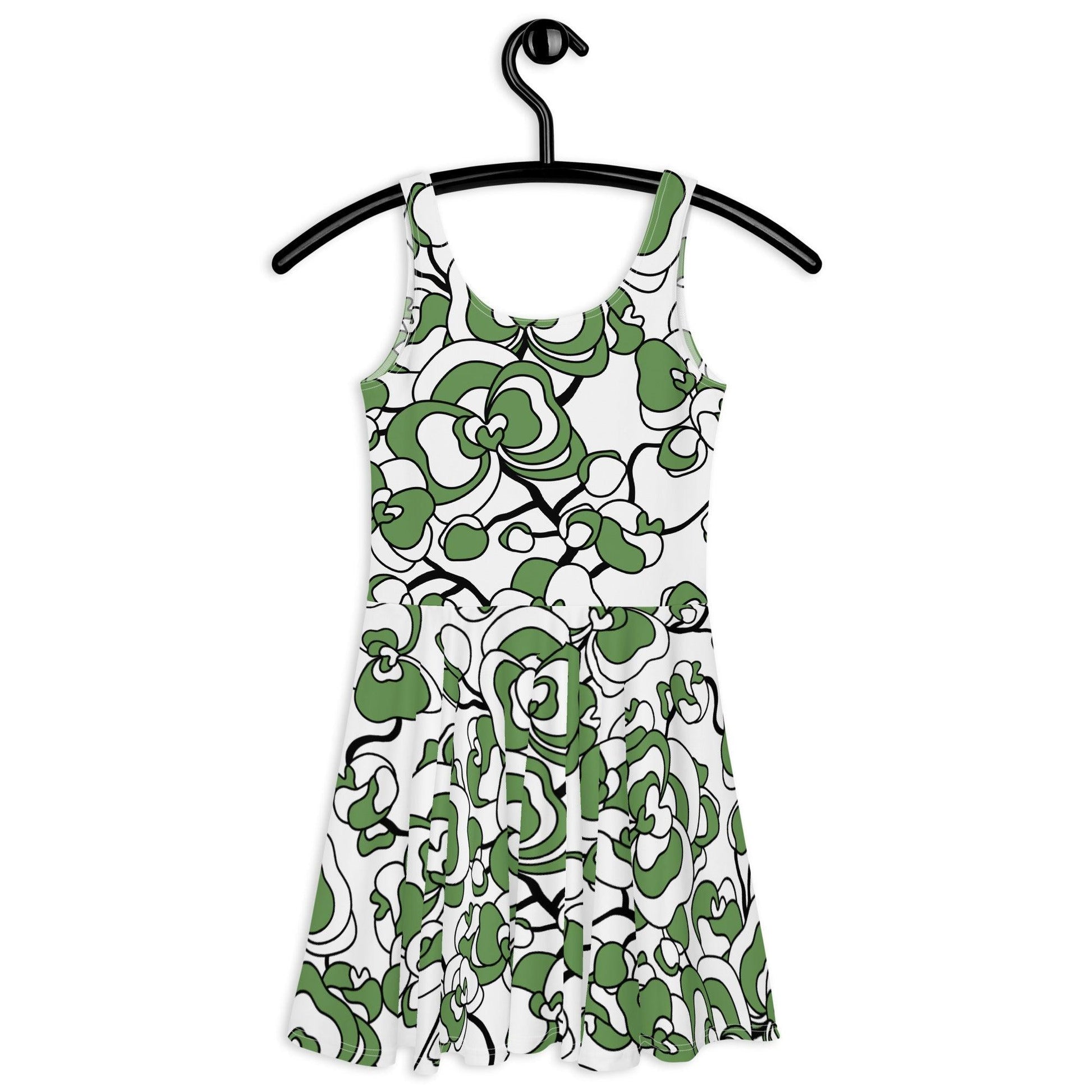 JUBILEE simply green - Skater Dress | SHALMIAK