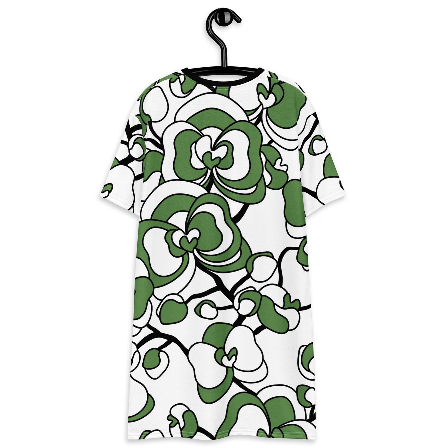 JUBILEE simply green - T-Shirt Dress | SHALMIAK