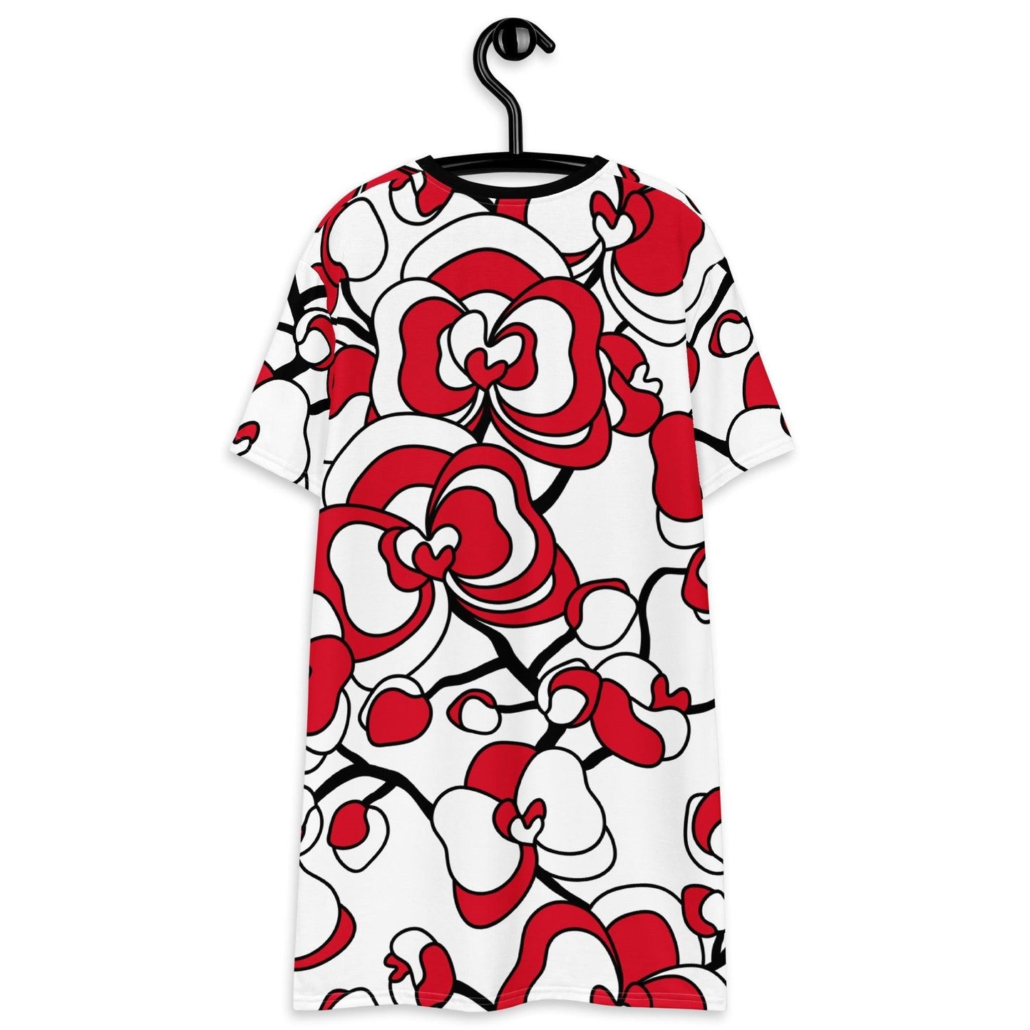 JUBILEE simply red - T-Shirt Dress | SHALMIAK