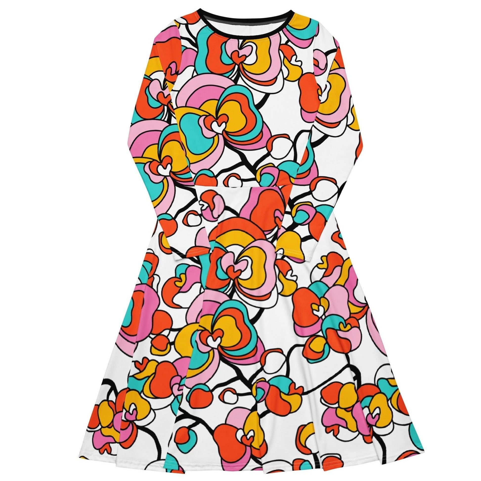 JUBILEE white - Midi Dress With Pockets | SHALMIAK
