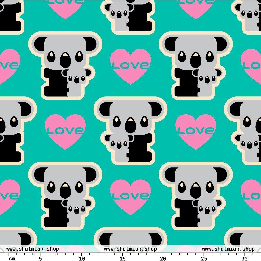 KOALA LOVE mint | SHALMIAK
