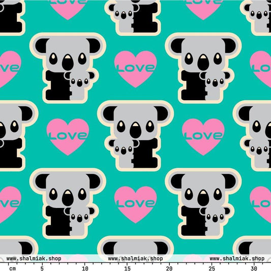KOALA LOVE mint | SHALMIAK