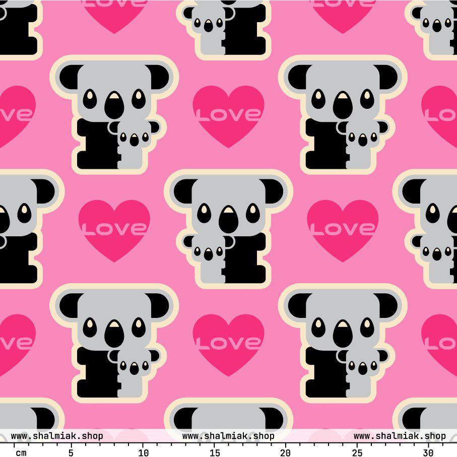 KOALA LOVE pink | SHALMIAK
