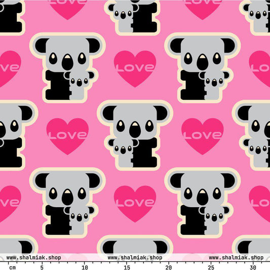 KOALA LOVE pink | SHALMIAK