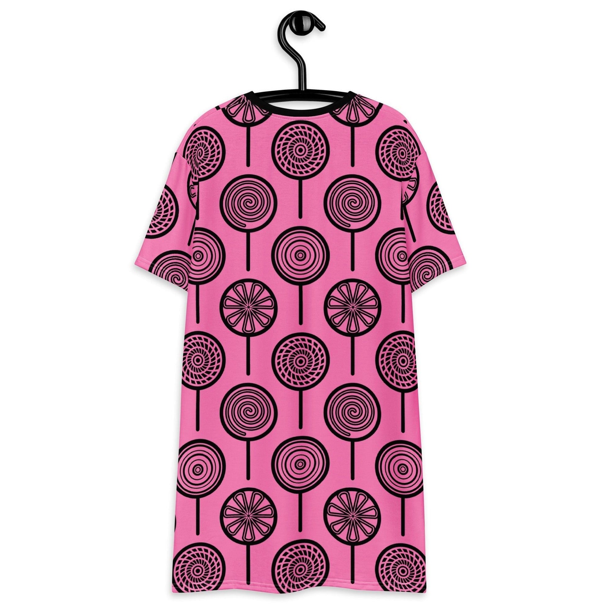 LOLLY pink - T-Shirt Dress | SHALMIAK