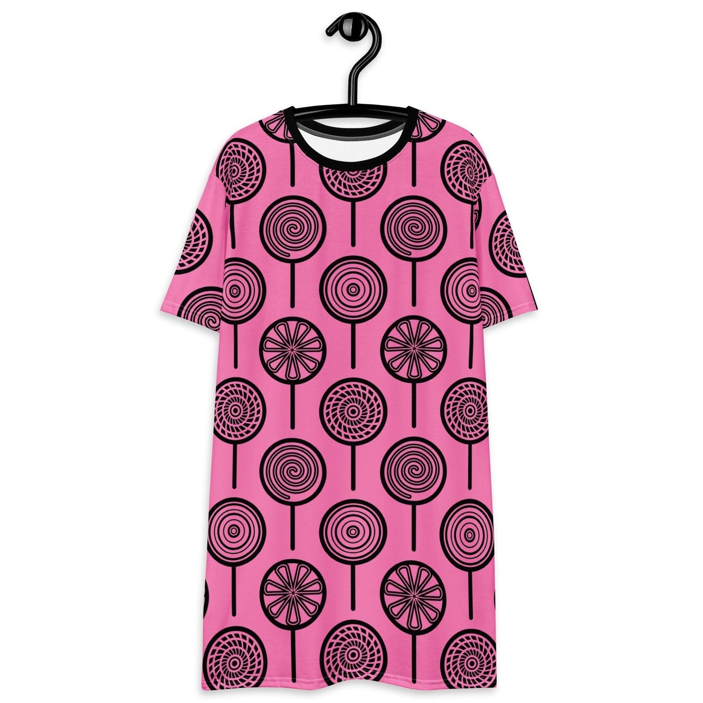 LOLLY pink - T-Shirt Dress | SHALMIAK