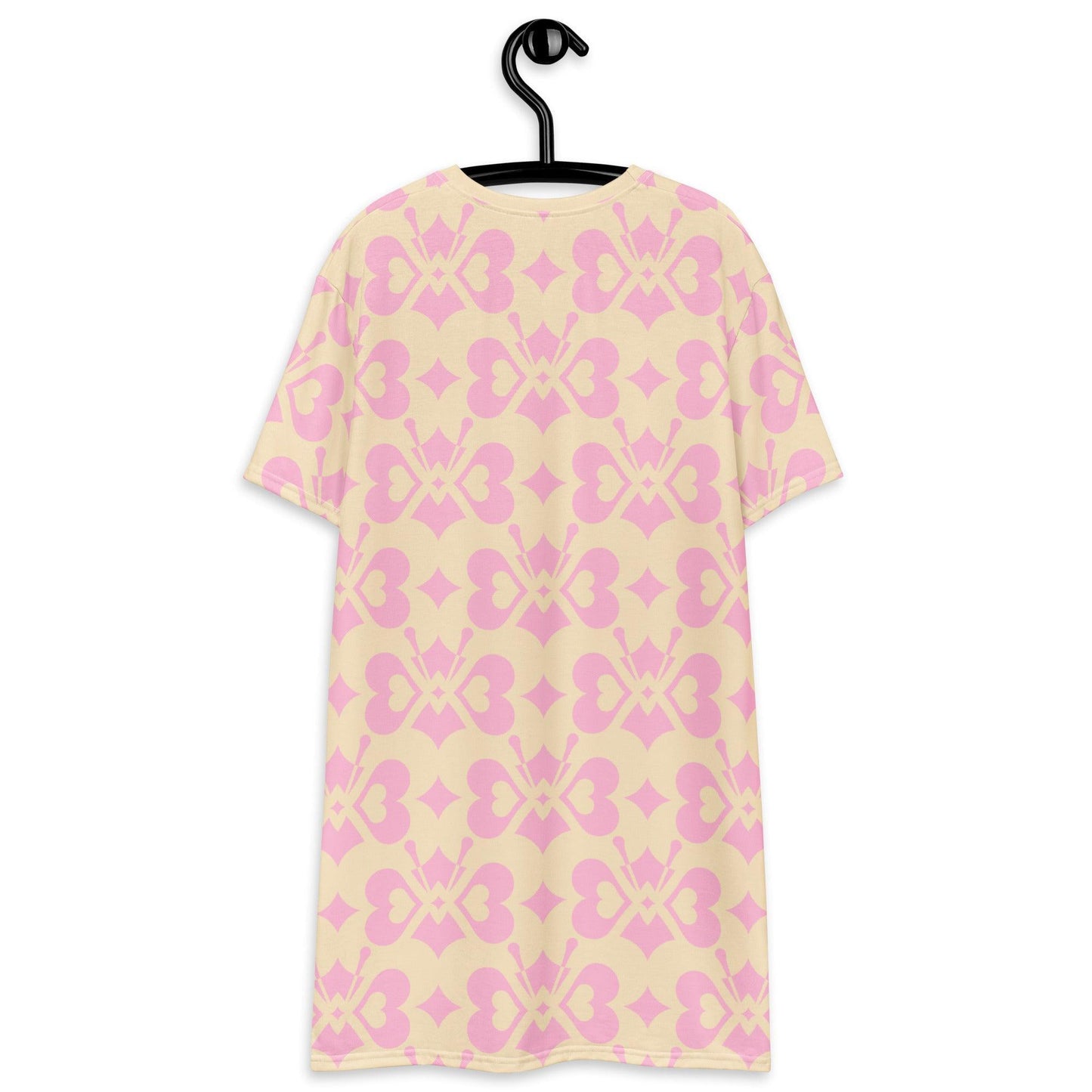 LOVE BUTTERFLY tenderpink - T-Shirt Dress | SHALMIAK