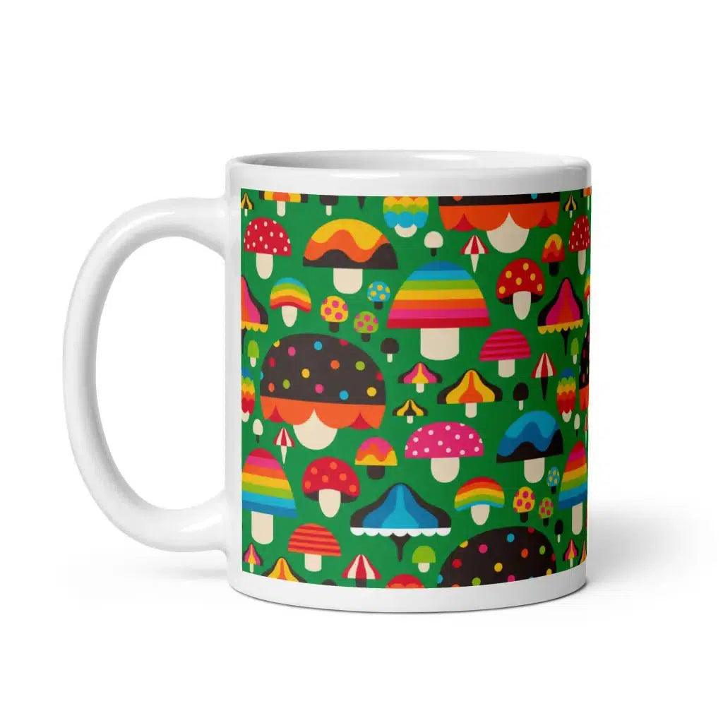 MUSHROOM MANIA green - Mug